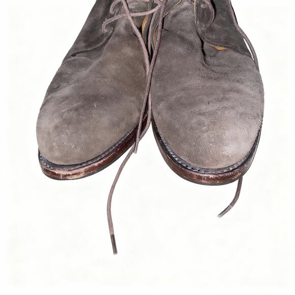 Yanko chukka boots in a dark brown suede from Spain Size 39 (6) - Picture 6 of 10